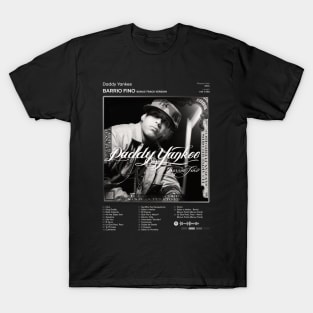 Daddy Yankee - Barrio Fino Tracklist Album T-Shirt